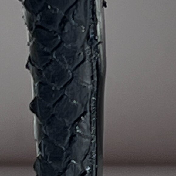 Giuseppe Zanotti Blk Suede Snakeskin High Heel Peeptoe Slingback Pump Sz 8.5 - Picture 5 of 15